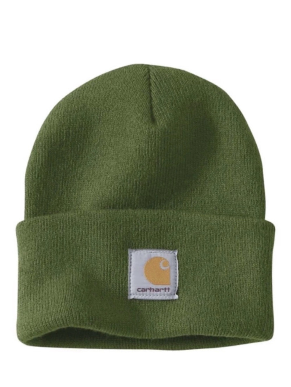 Carhartt Olive Green Knit Beanie